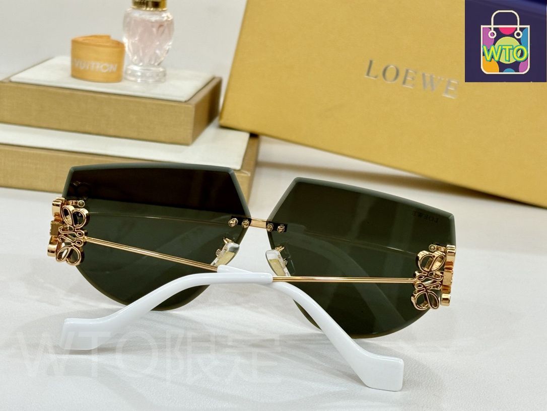 【LOEWE】ジオメトリック フレーム メガネ LOEWE LW50086U 032 Optical（メガネ）｜EYETHINK（アイシンク