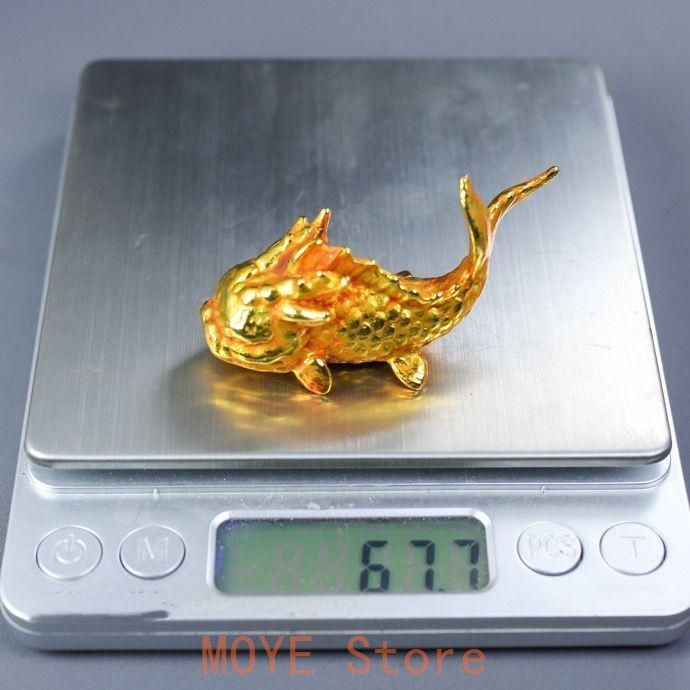 銅 細工 竜魚 筆架 筆棚 文鎮 茶道具 装飾品 工芸品 置物 - メルカリ