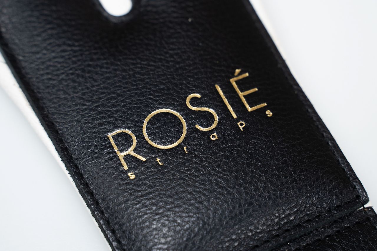 new】ROSIÉ / ROSIE straps Limited Collection B&W Black with White