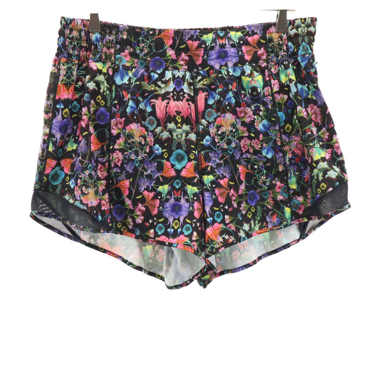 美品✨lululemon ルルレモン 花柄 黒 紫 花 ジャケット 海外古着 ルルレモン 花柄 中古 レギンス スパッツ 4｜Yahoo!フリマ（旧PayPay