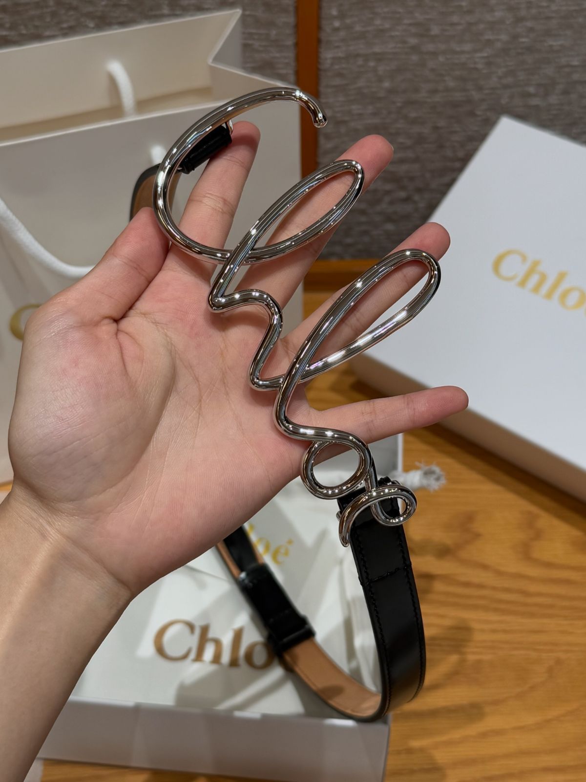 今日特価】Chlo? ロワイ スモール レディース ウエストチェーン