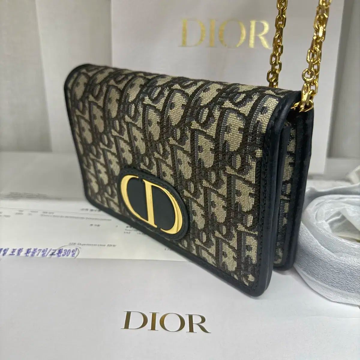Dior ディオール モンテーニュ 30 2 in 1 ポーチバッグ DECORATOM_COM_BR