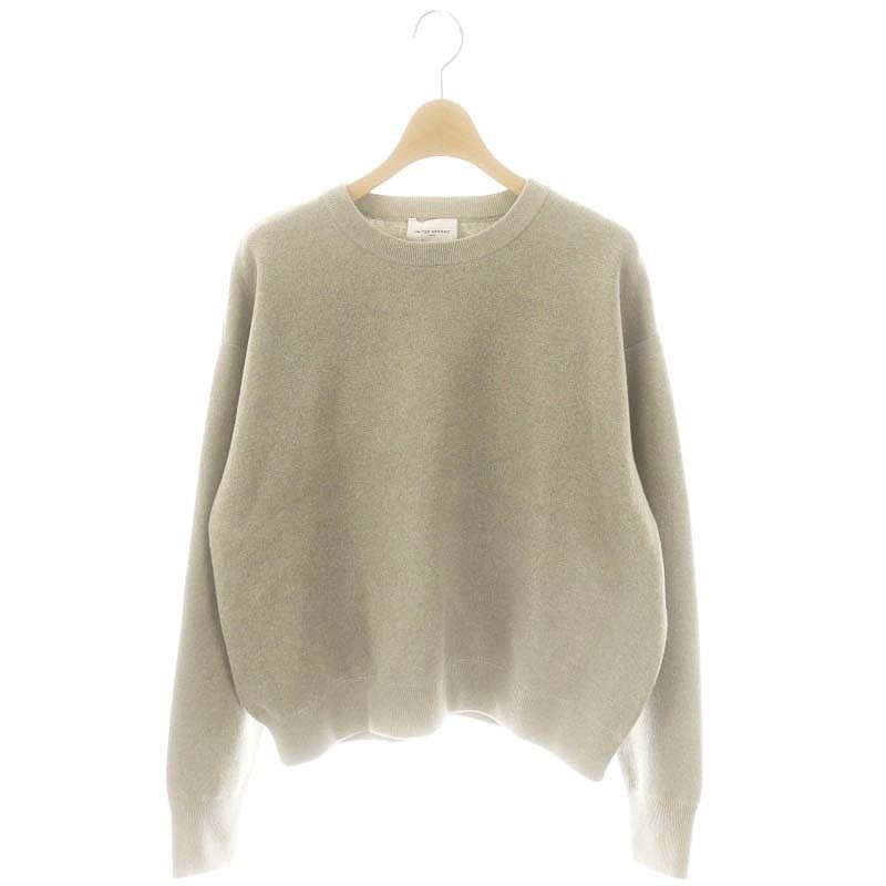ユナイテッドアローズ A DAY IN THE LIFE UNITED ARROWS 24AW ラメ クルーネック スウェット ニット ...