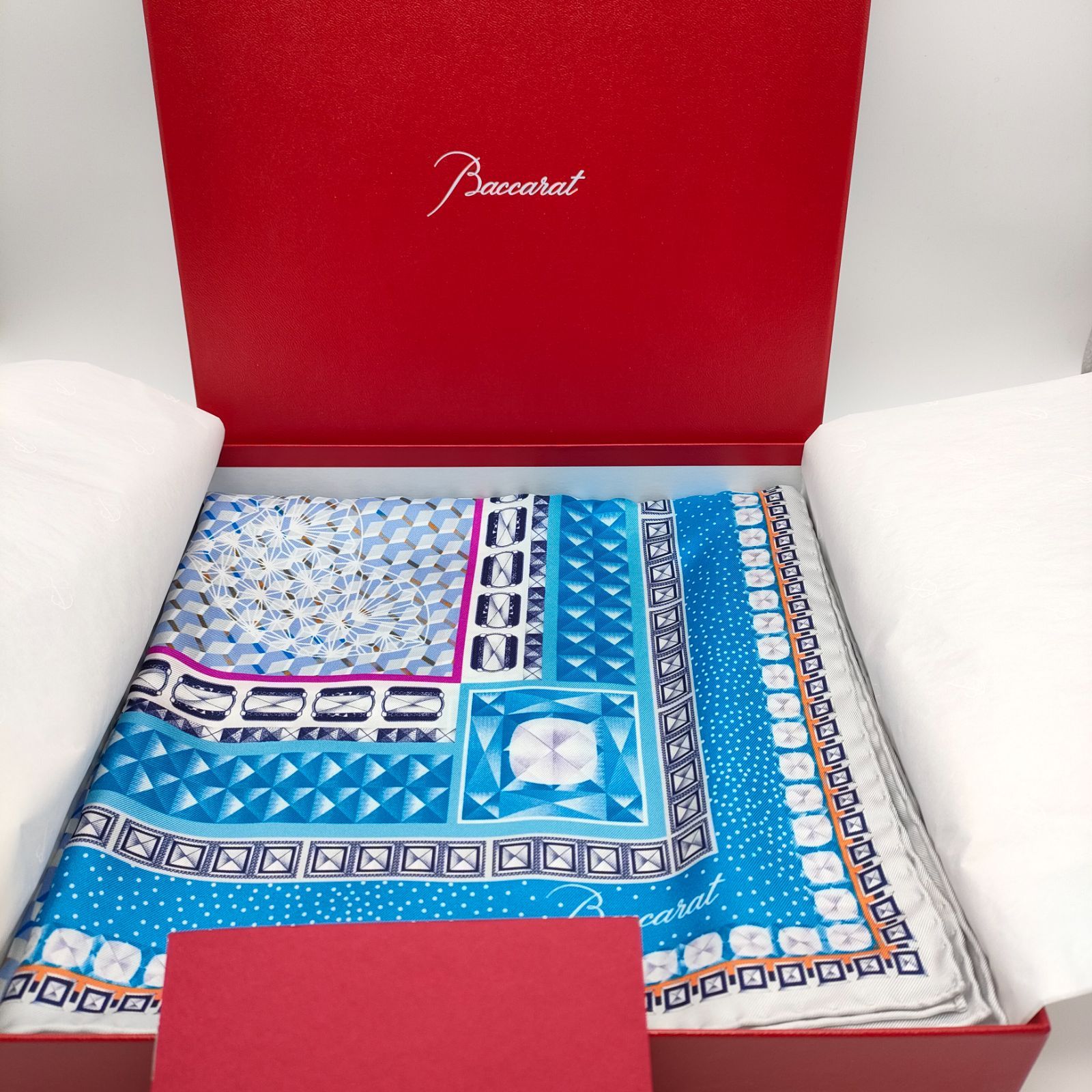 未使用品】Baccarat バカラ スカーフ ショール ストール 250周年