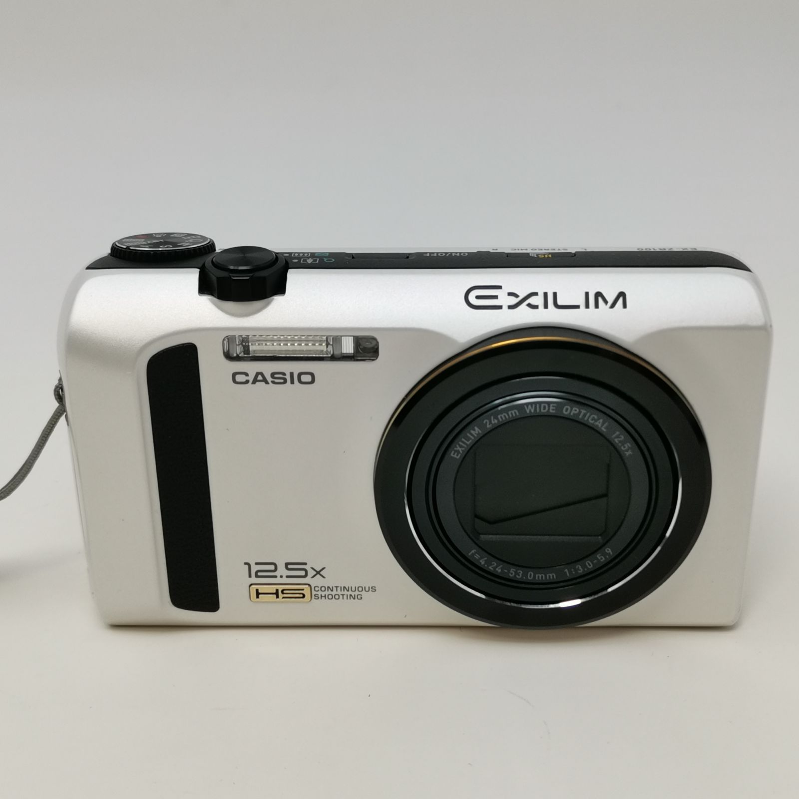 カシオ EXILIM ホワイト EX-ZR100 ブラック デジタルカメラ