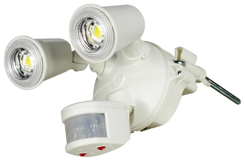 日動 LEDセンサーライト クラブアイ 20W SLS-CE20W-2P 防犯用センサーライト LEDライト