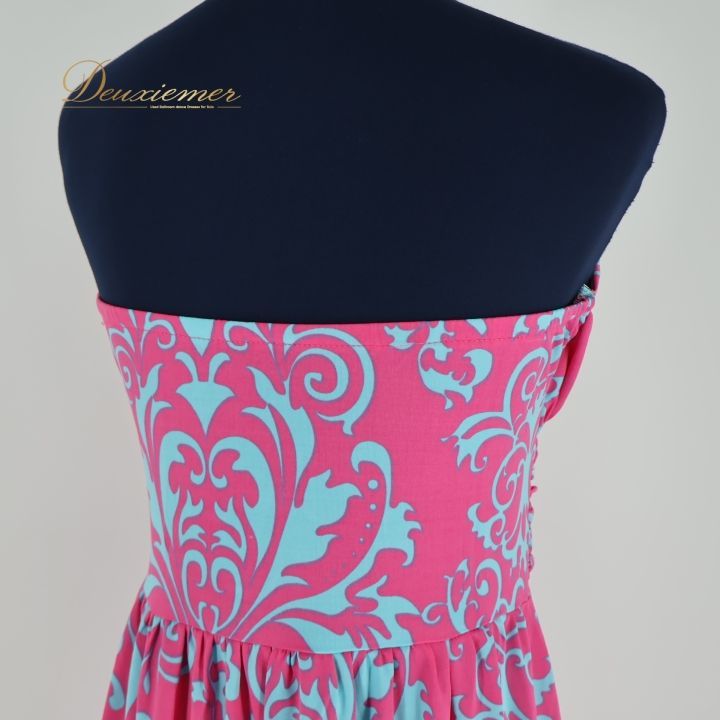 フラダンス 衣装 ワンピース ドレス ピンク系 フラ ダンス タヒチアン