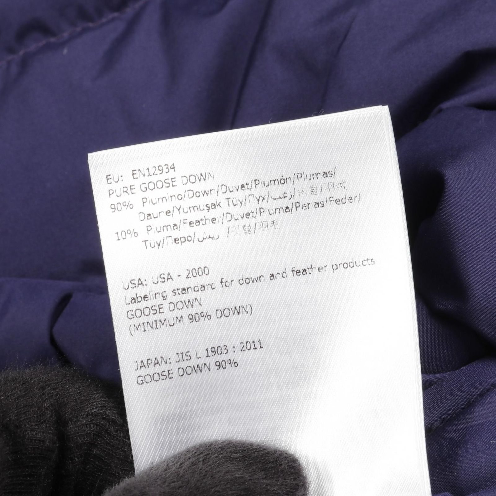 モンクレール MONCLER ダウンベスト FEBE C10914393305 ブルー その他 ダウンベスト メンズ Used A KANDAIZUMI_COM