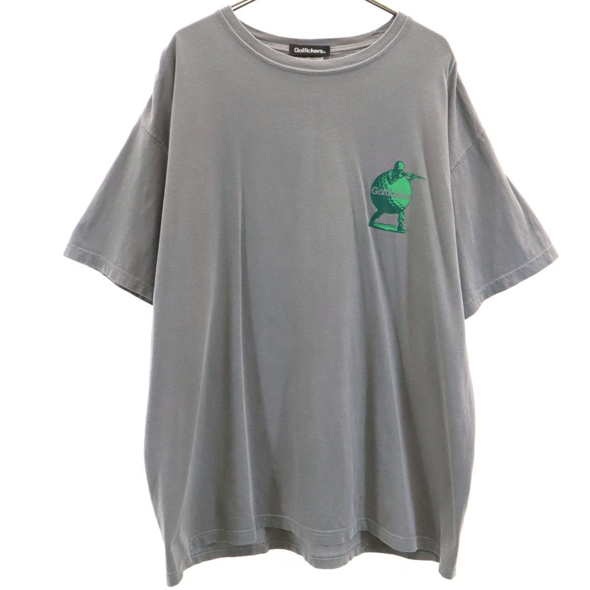 Golfickers ゴルフィッカーズ ゾンビ バックプリントTシャツ グレー Golfickers ゴルフィッカーズ バック プリント 半袖 Tシャツ XL