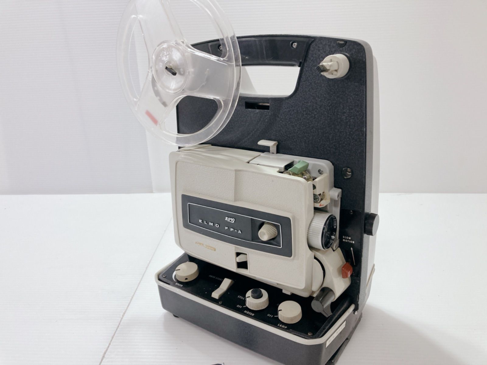 ジャンク品 ELMO 8mm プロジェクター FP-A 映写機 昭和レトロ