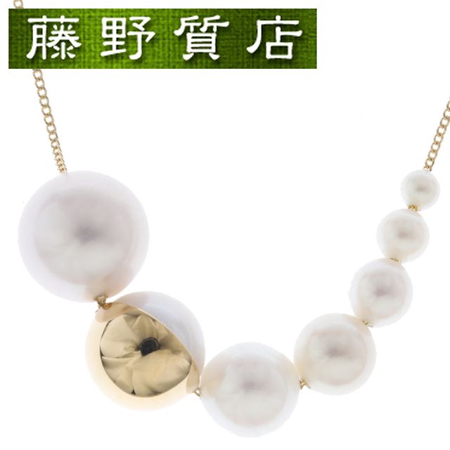 新品仕上げ済）タサキ TASAKI 田崎 アルルカン パール ネックレス K18  