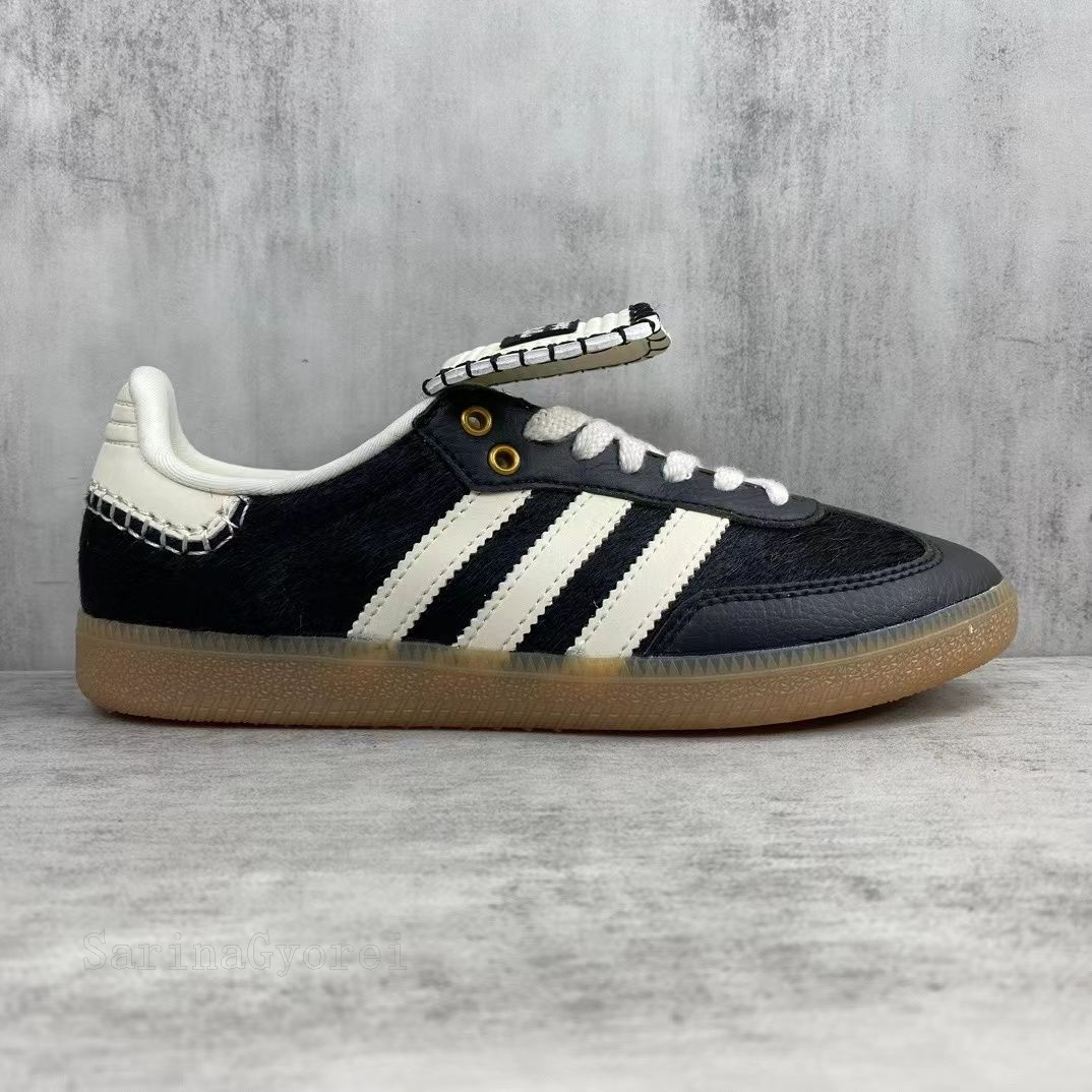 Adidas samba Wales Bonner カップルシューズ  ブラック 箱付