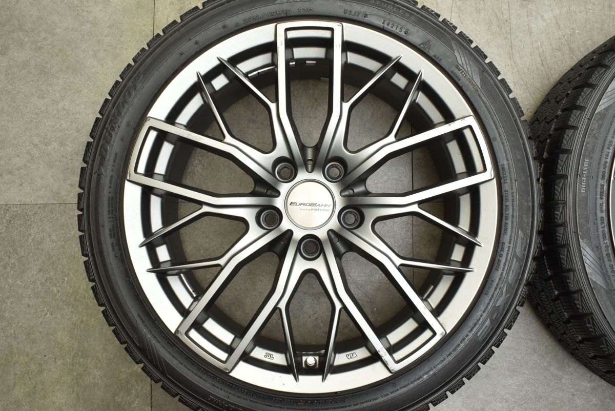 ホイールのみ販売可能】ユーロバーン MTX 18in 8J +35 PCD120 