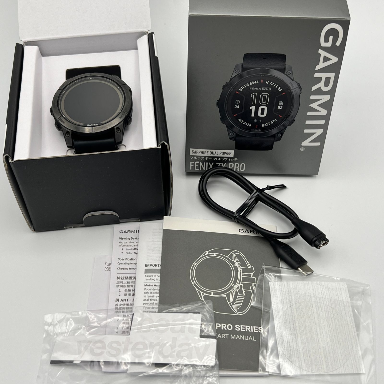 美品】GARMIN fenix 7X Pro Sapphire Dual Power 010-02778-52 スマートウォッチ ガーミン フェニックス  プロ 本体 - メルカリ