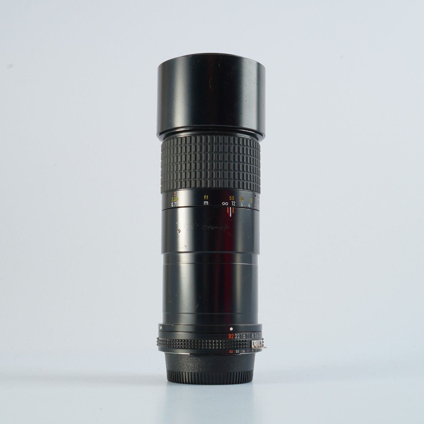 Nikon ニコン Ai-S Nikkor 200mm 小売業者 F/4 単焦点レンズ Nikon
