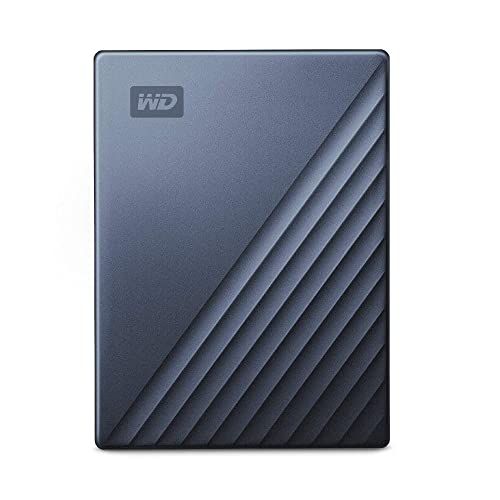ウエスタンデジタル Western Digital WD ポータブルHDD 5 TB USB Type C ブルー My Passport Ultra 暗号化 パスワード保護 外付けハードディスク メーカー3年保証 WESN 国