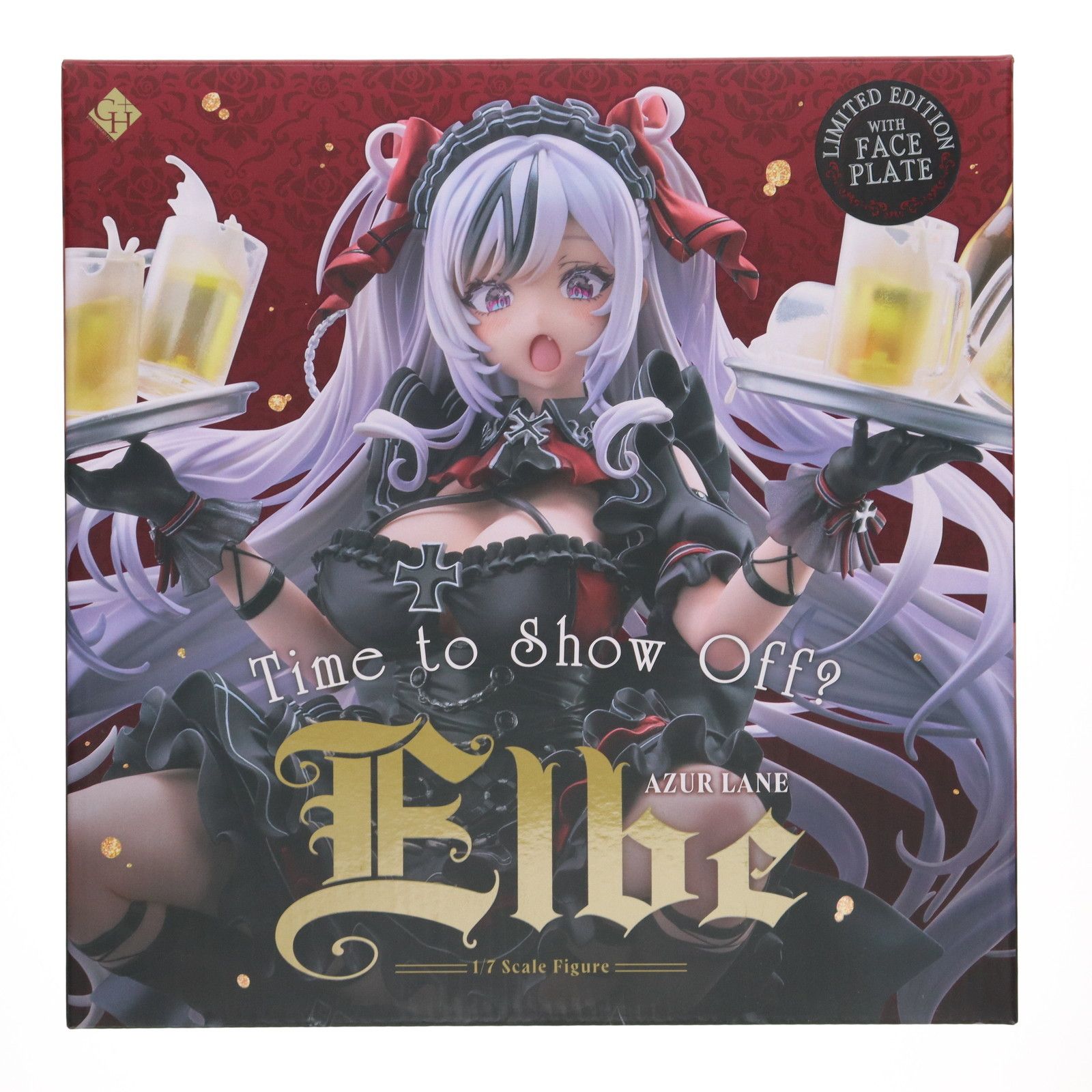 【あみあみ限定版】アズールレーン エルベ 見せ場訪れず？ フィギュア　ポスター付 あみあみ限定特典】【あみあみ限定版】アズールレーン エルベ