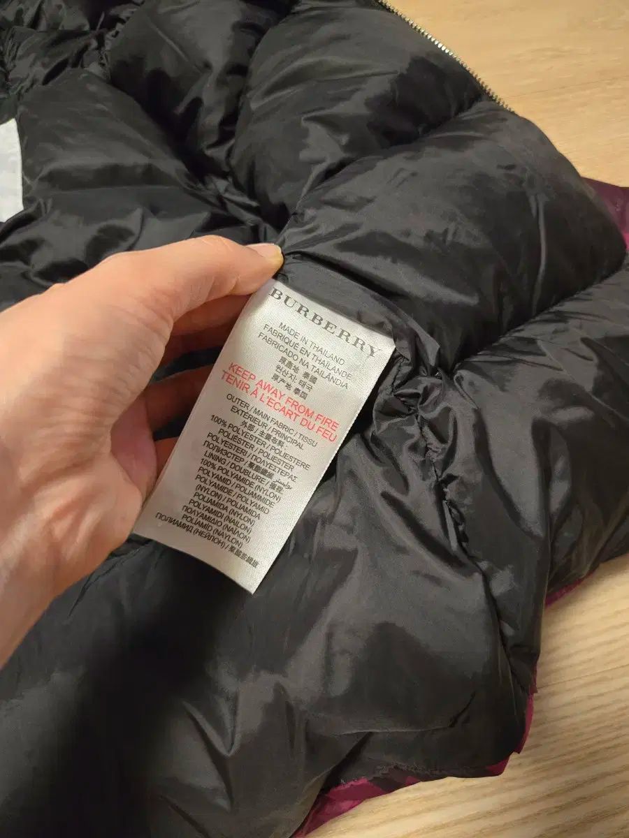  3 y 98 cm BURBERRY バーバリー キッズ ダウン その他 ジャケット ブルゾン