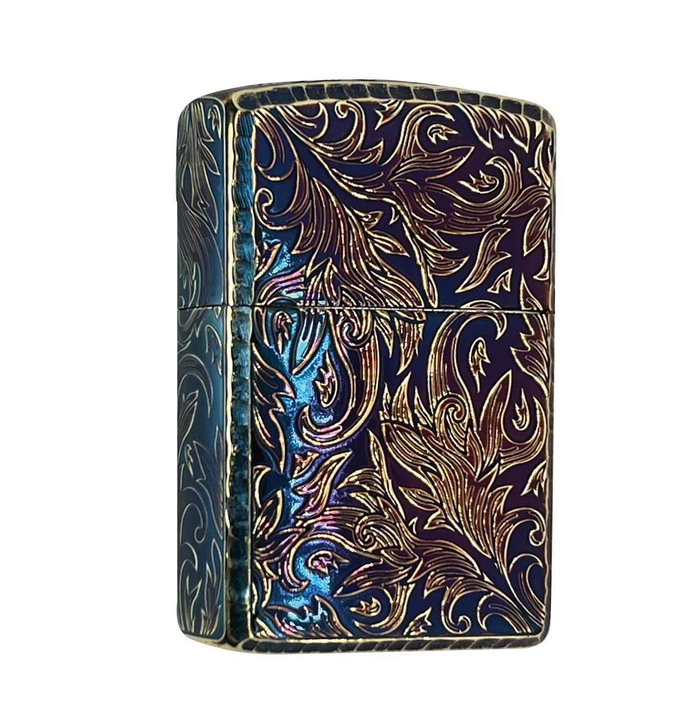 迅速発送】ZIPPO(ジッポー）アーマー限定 唐草 高級BOX付き