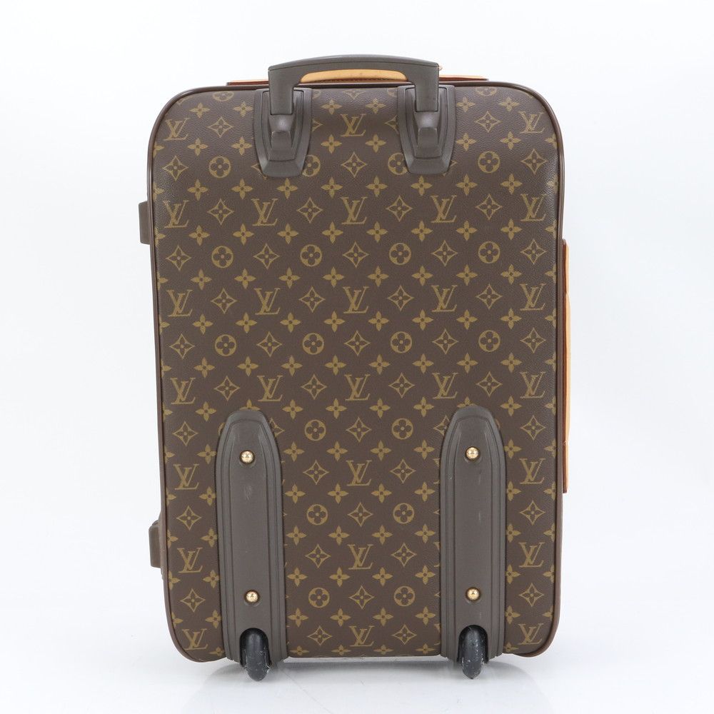 極美品 ルイヴィトン モノグラム ペガス 55 M23294 レザー スーツ