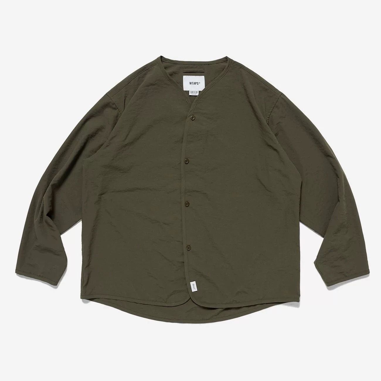 WTAPS 24SS SCOUT 02 LS SPEC ノーカラー長袖シャツ - メルカリ