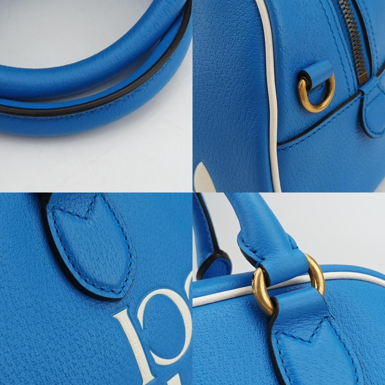 ダッフルブルー×ホワイトレザー727558B039284426