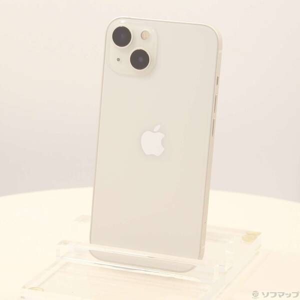 【美品】iPhone13 128GB スターライト ホワイト 白 スターライト 128GB iPhone SIMフリー iPhone13 0 | MLND3J⁄A