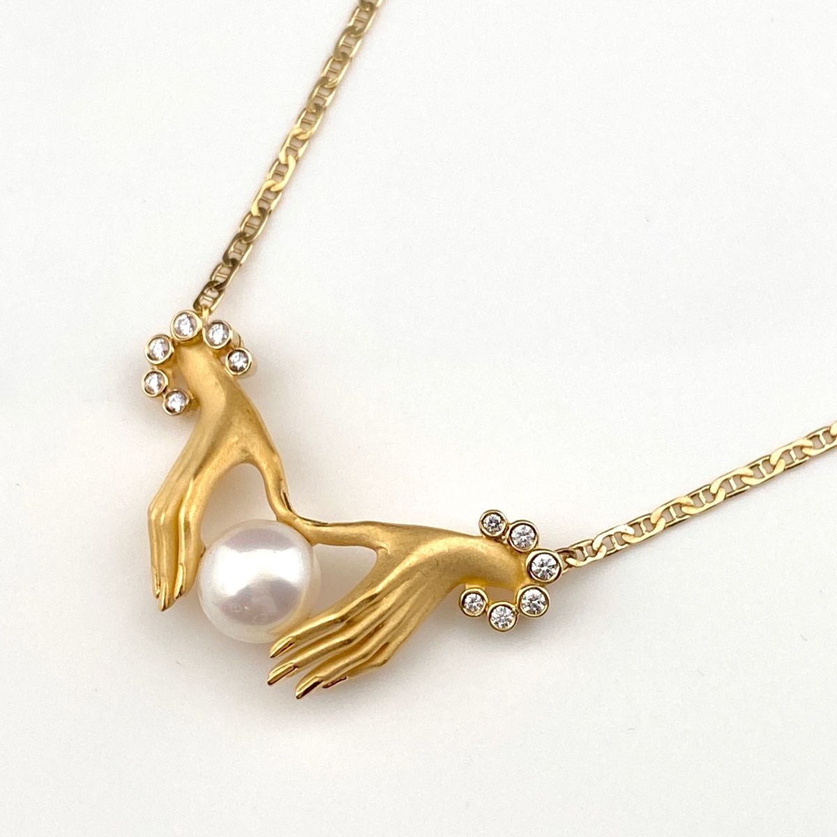 カレライカレラ Carrera y Carrera パール デザインネックレス