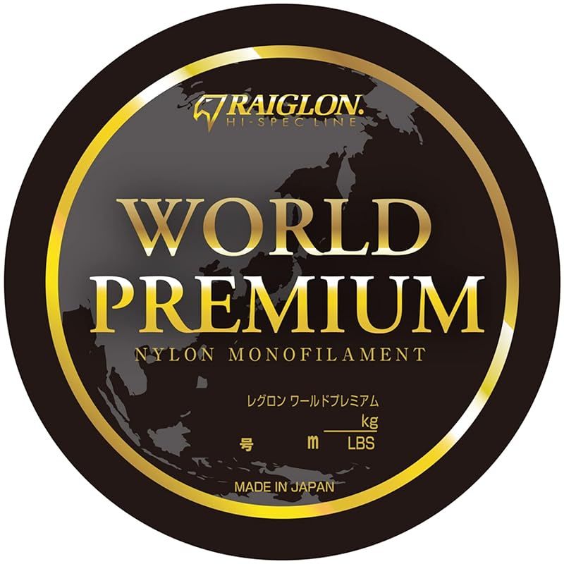 レグロン(Raiglon) ワールドプレミアム 600m 1.2号 (7lb) パステルグリーン
