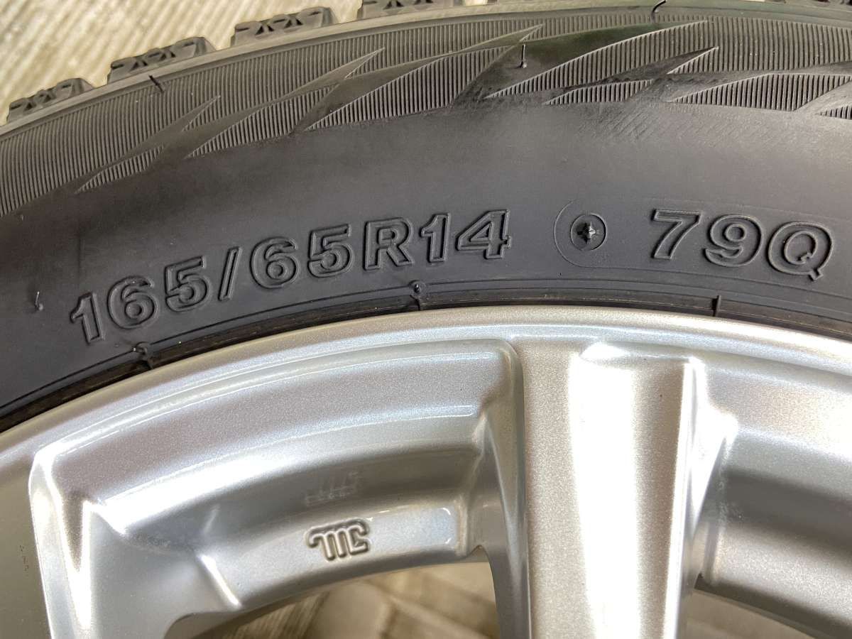 165/65R14 ブリヂストン ブリザック VRX2 ILLUGA 14x5.5 38 100