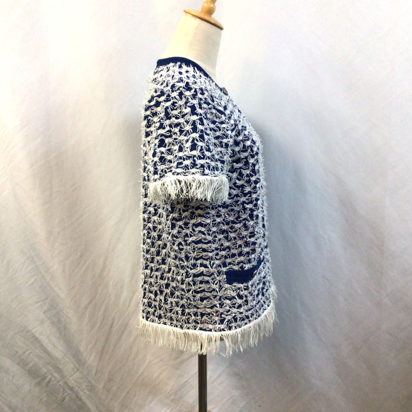 CHANEL シャネル CC ココマークボタン フクロウ ニット