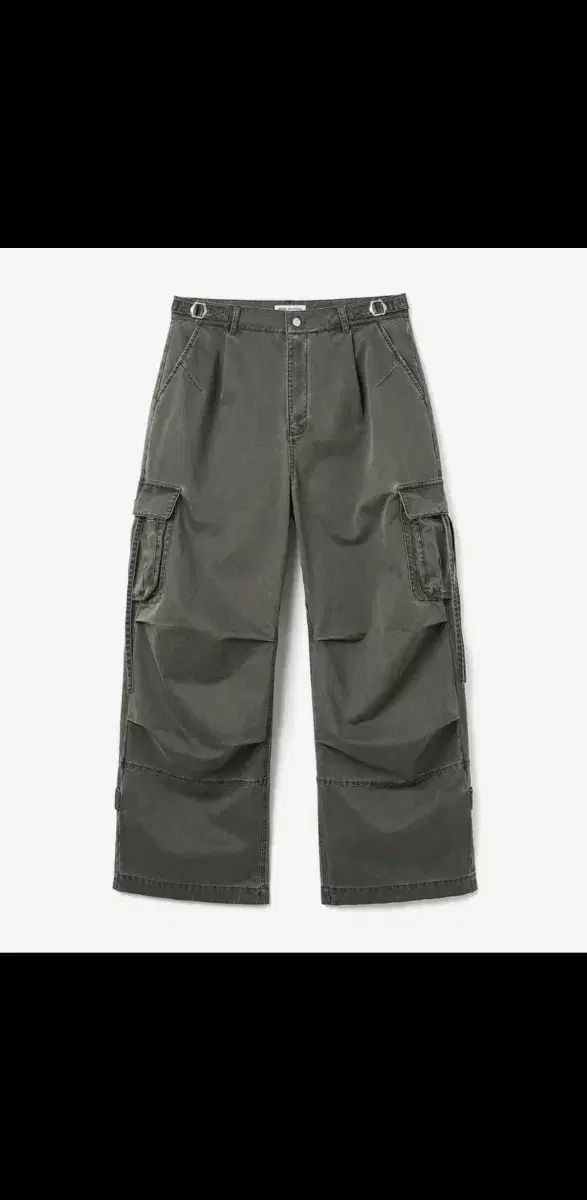 MILLO ARCHIVE ガーメント ウォッシュド シルエット パンツ カーキ グレー