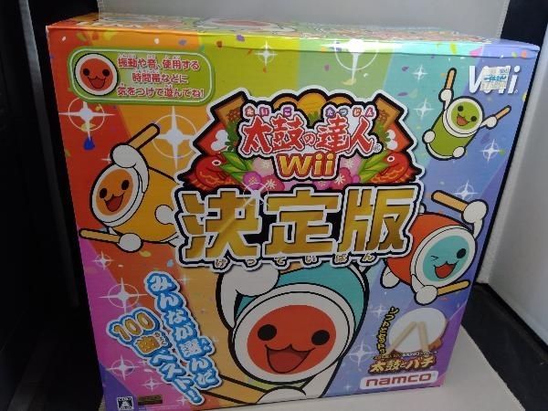 Wii 【同梱版】太鼓の達人Wii 決定版-最大80％オフ通販