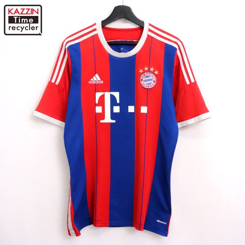 00s　adidas バイエルン ゲームシャツ ホームユニフォーム　18 adidas バイエルンミュンヘン 17-18 ホーム 半袖