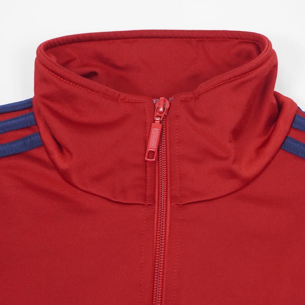 古着 00sアディダス　オリジナルス ジャージ トラックジャケット トレフォイル 00s adidasアディダス トレフォイル ビッグロゴ フェルト