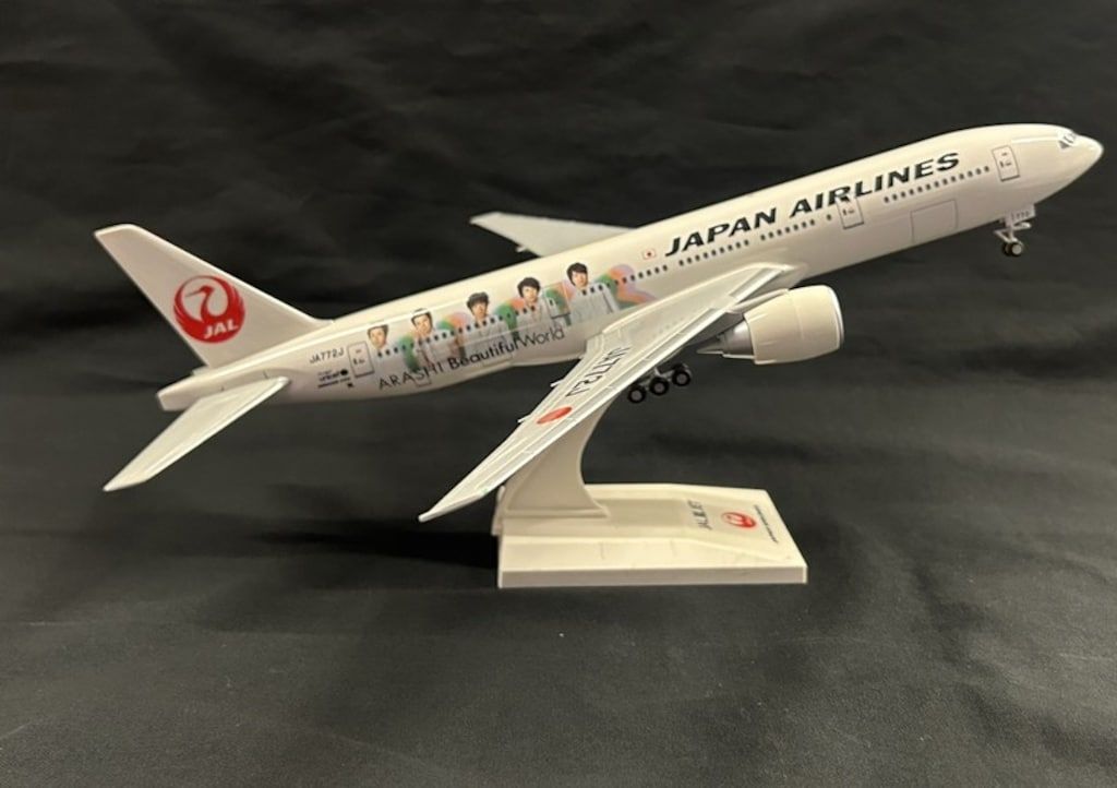 JAL、「嵐」デザインのA350特別塗装機「20th ARASHI THANKS JET」。11