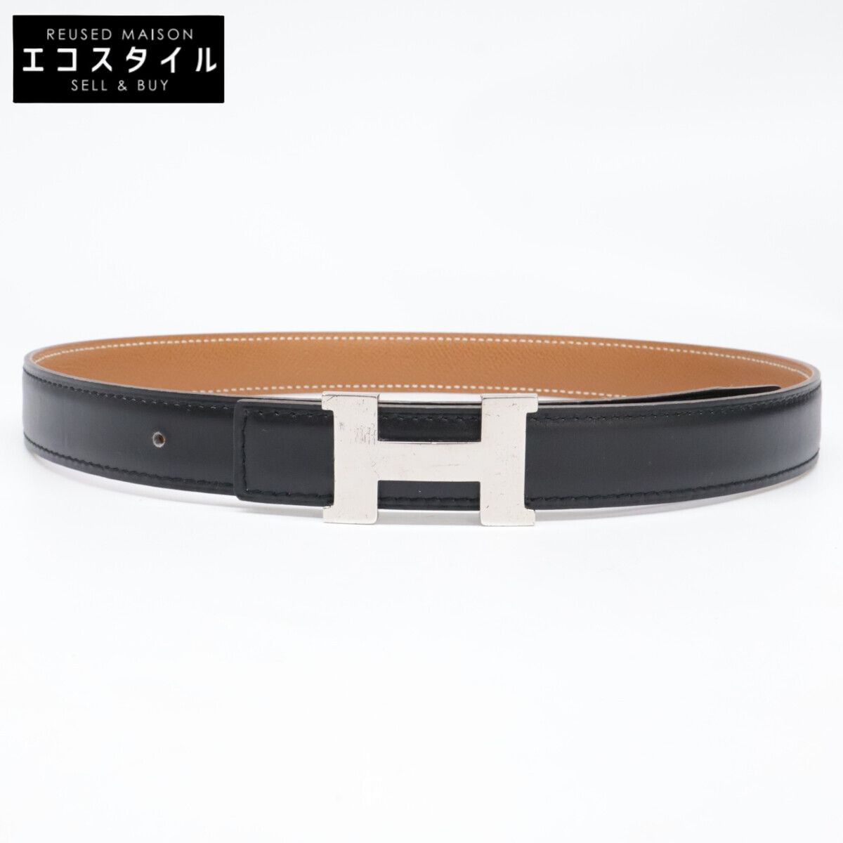 HERMES エルメス ミニ コンスタンス シルバー金具 □D刻 レザー 70
