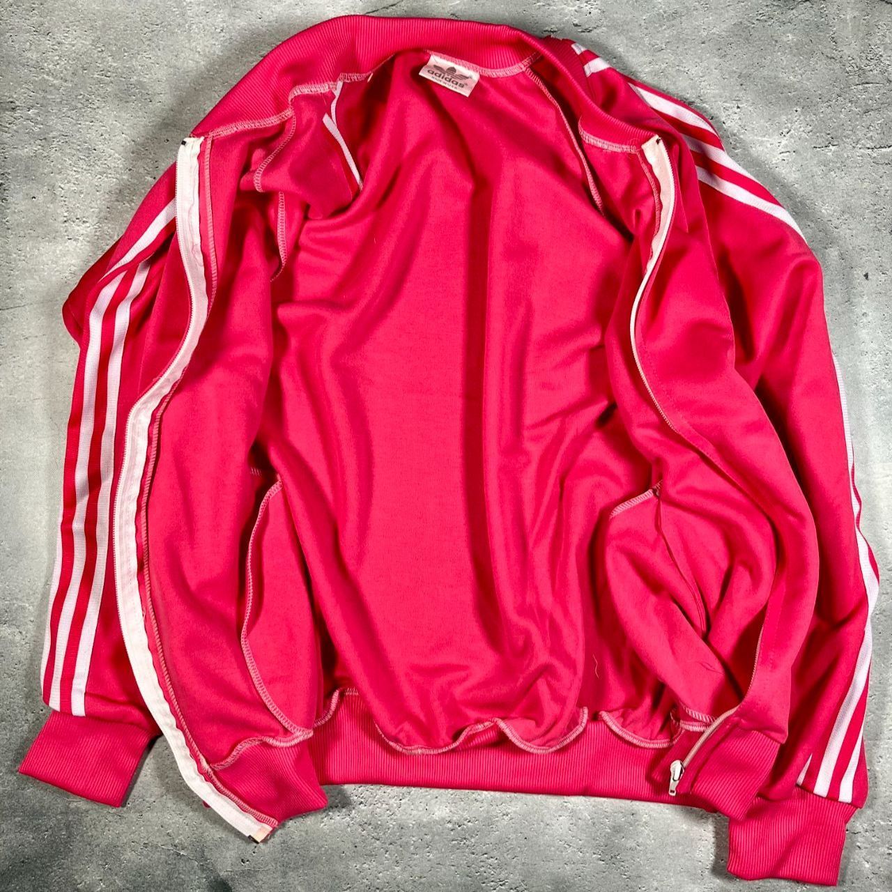 80s 美品 USA製 adidas ジャージ ヴィンテージ アメリカ製 トラック