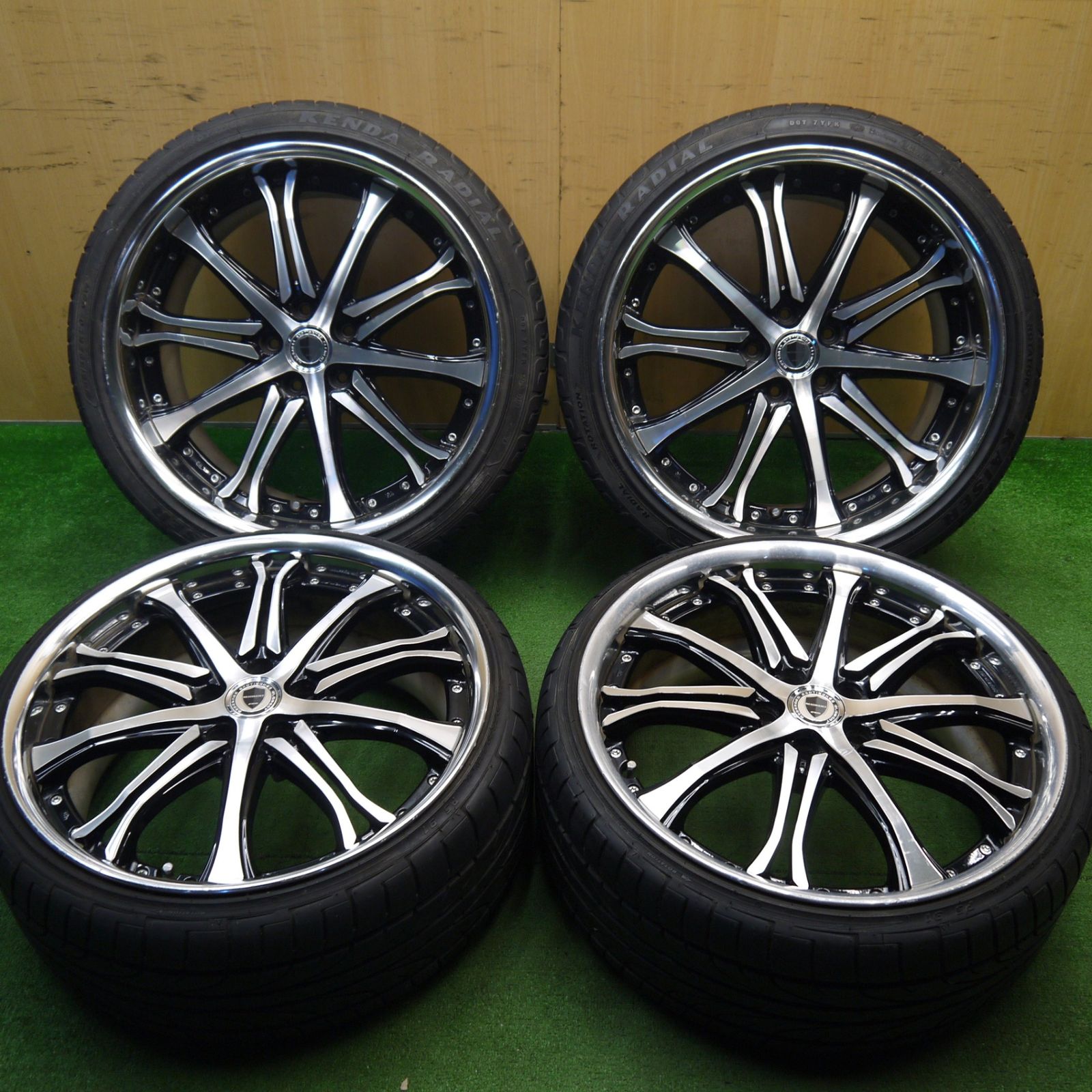 送料無料] バリ溝！9.5分☆WORK SCHWERT SC6 235/30R20 245/35R20 