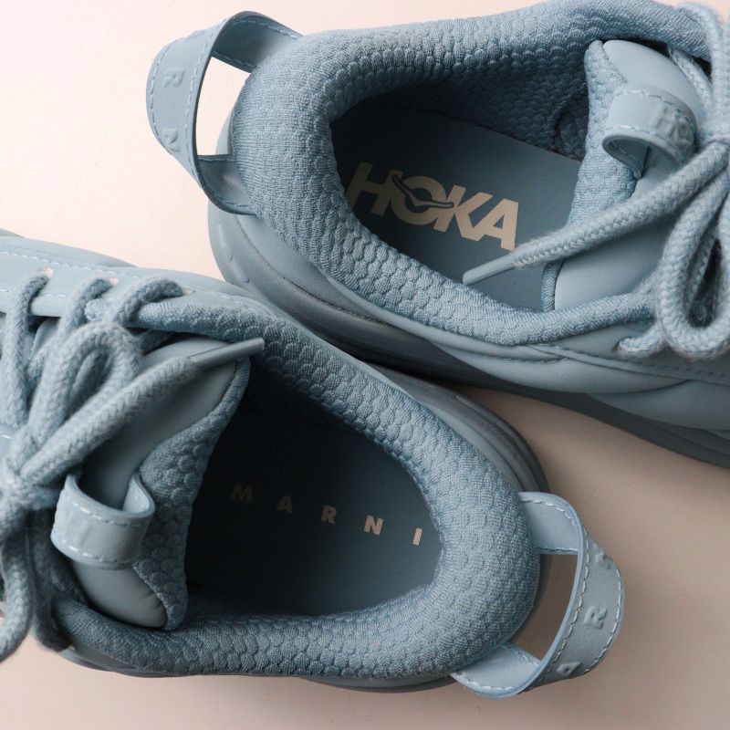 【MARNI×HOKA】Bondi B3LS ブルー スニーカーコラボ商品 MARNI - 美品 2025SS マルニ x ホカオネオネ MARNI HOKA ONE ONE