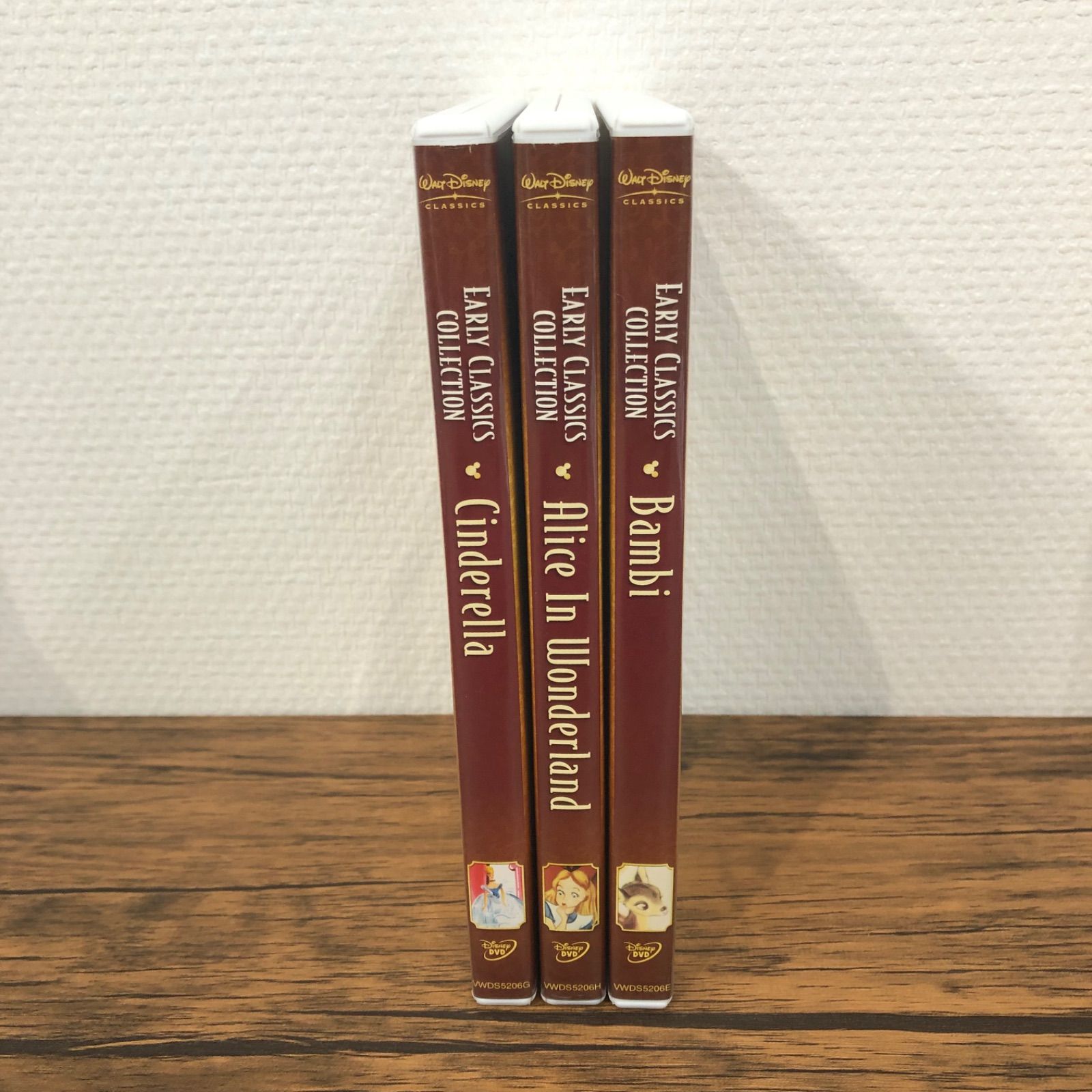 DVD ディズニーアーリークラシックス3作品 シンデレラ ふしぎの国の