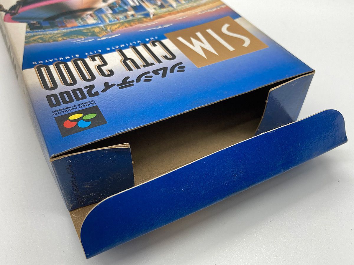 スーパーファミコンソフト「シムシティ2000」動作品1個の出品です。 箱・説明書付・動作確認済・送料込】シムシティ 2000