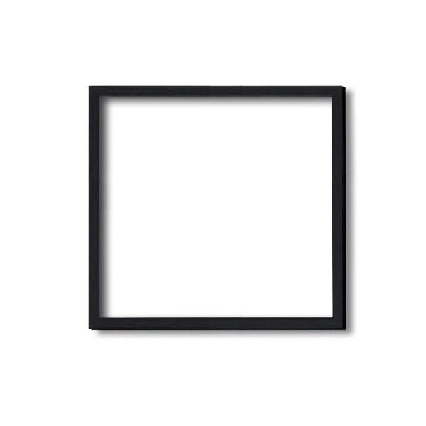 木製正方額・壁掛けひも 5767 300角（300×300mm）「ブラック」