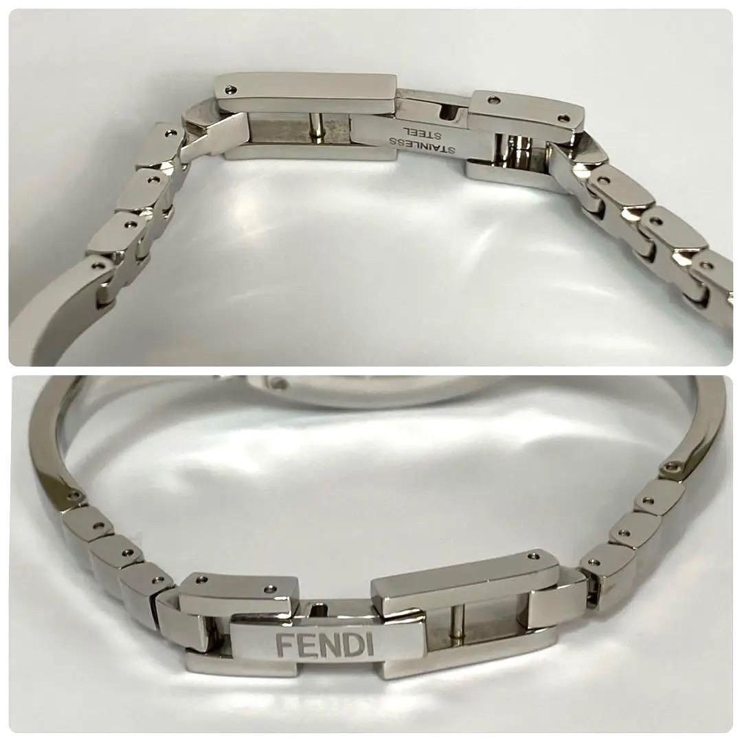 美品】フェンディ マイウェイ トノー クォーツ シェル 2針 美品】フェンディ マイウェイ トノー クォーツ シェル 2針