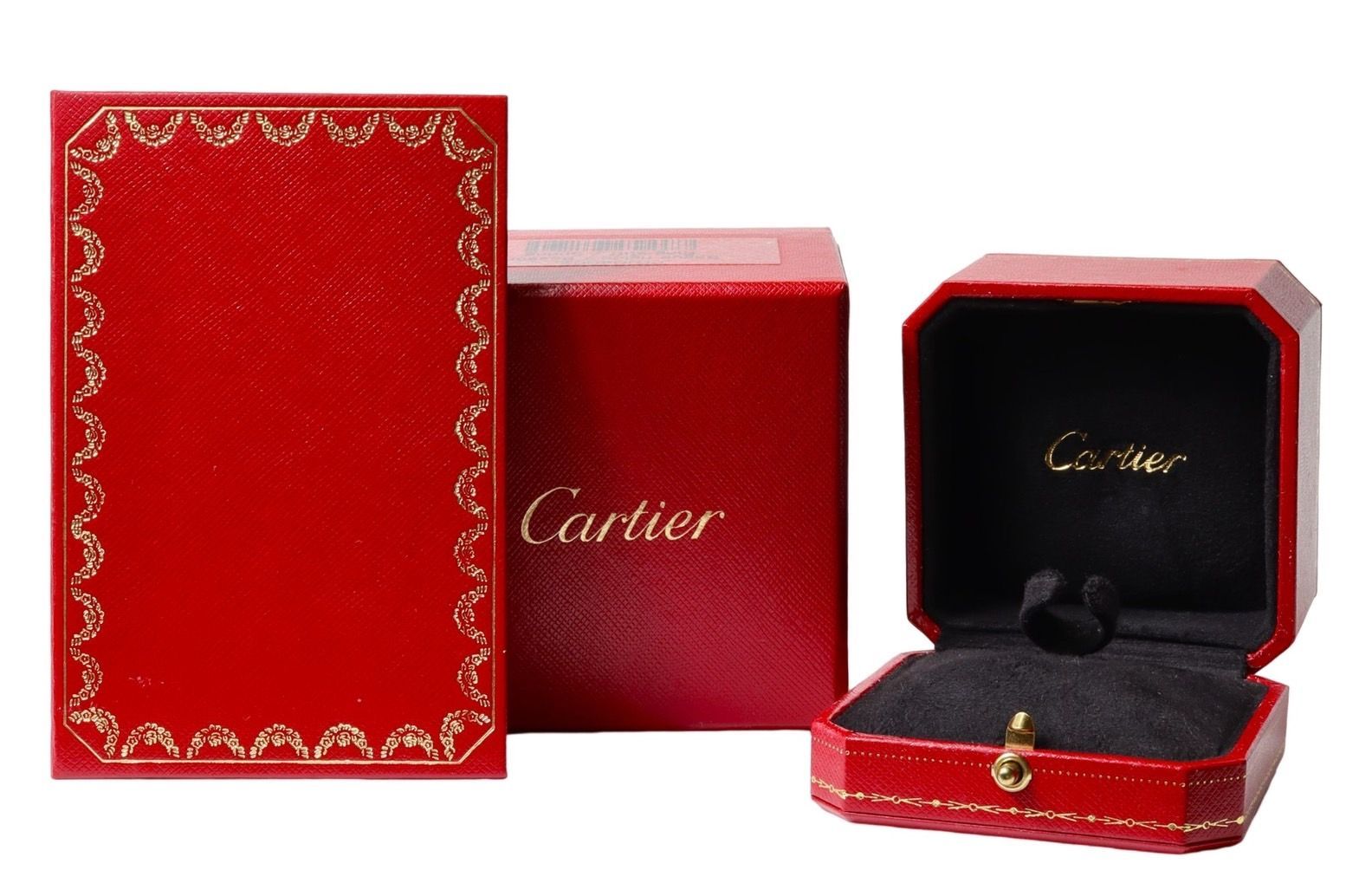 カルティエ Cartier ミニラブリング 750WG #54 K18WG ジュエリー www