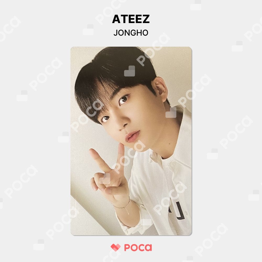 ATEEZ JONGHO PHOTOCARD ジョンホ　トレカ ATEEZ ジョンホ トレカ NACIFIC 公式 トレカ - メルカリ