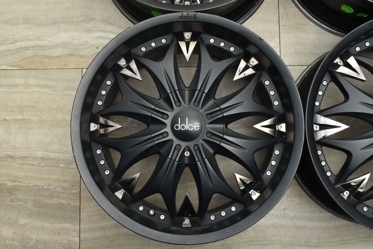 人気ホイール】ドルチェ Dolce DC2 20in 8.5J +43 PCD114.3 4本セット