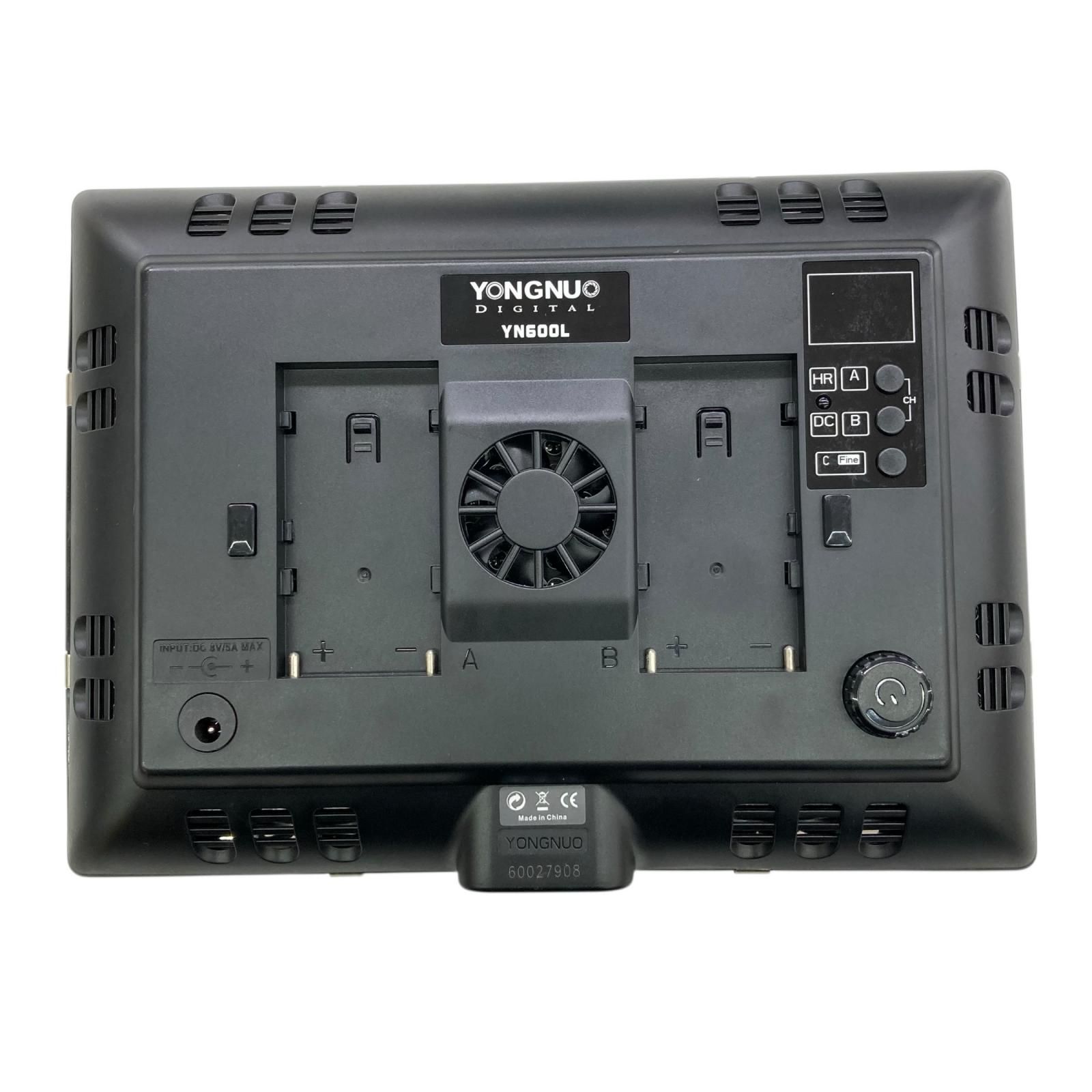 186000 ヨンヌオ ビデオライト 撮影照明 YN 600 L 2点