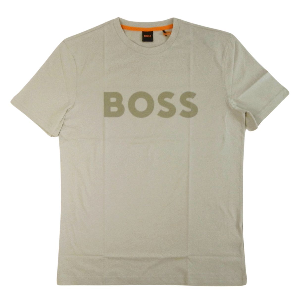 送料込★Hugo Boss★Thinking 1 10246016 01 Tシャツ Hugo Boss Thinking 1 Rubber Print Logo T-Shirt Dark Blue