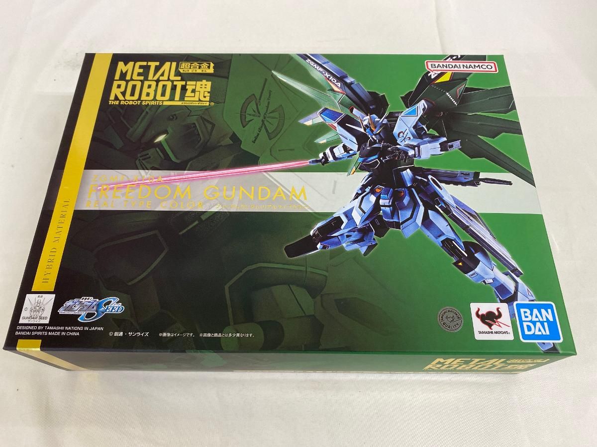 【未開封】METAL ROBOT魂 ＜SIDE MS＞ フリーダムガンダム(リアルタイプカラー)